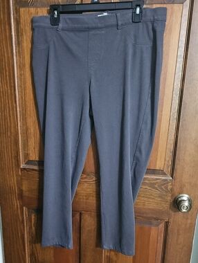 Maurices Gray Casual Pull On pants Size 15/16